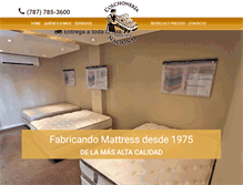 Tablet Screenshot of fabricademattress.com